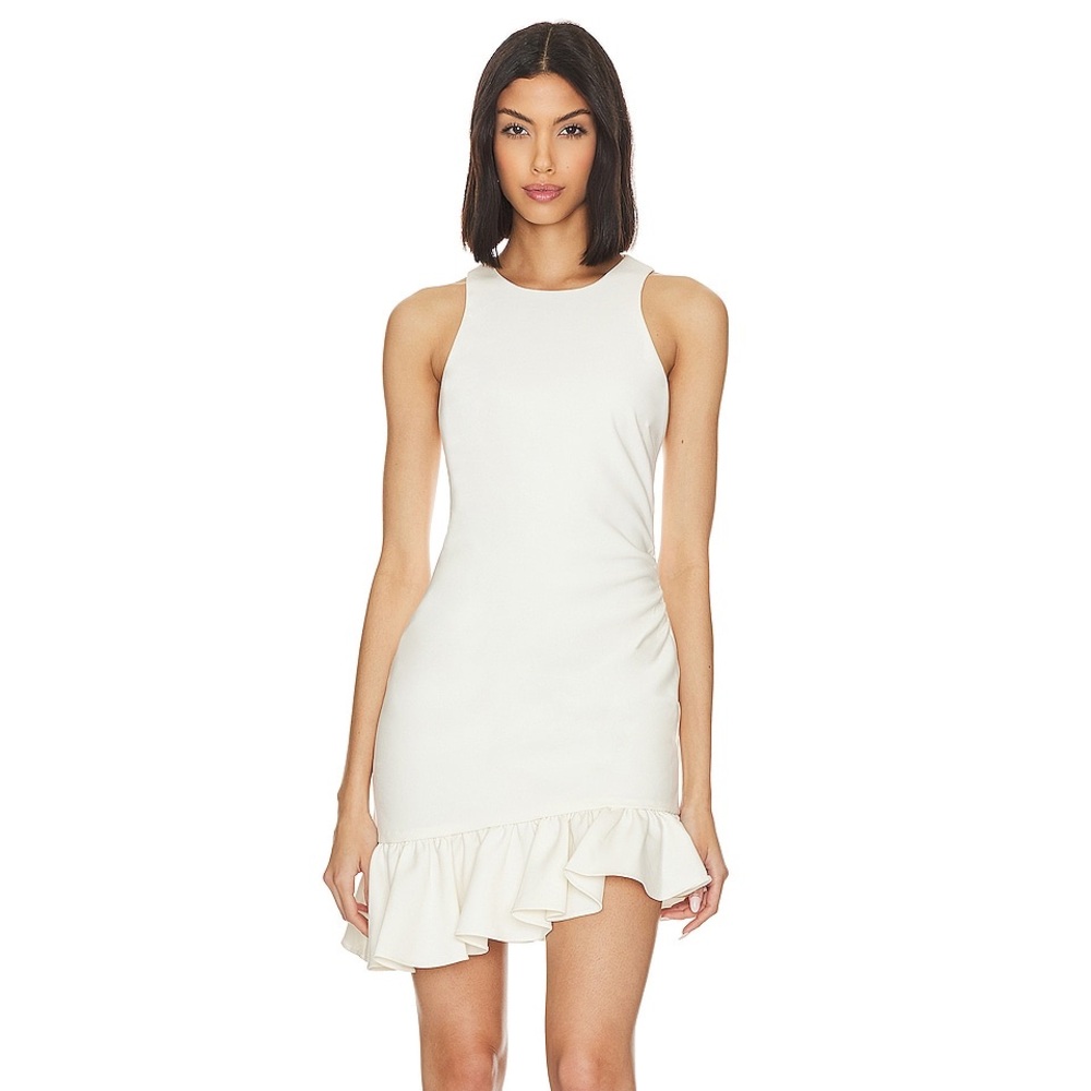 LIKELY Tina Dress in White